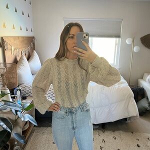 ASTR Open Knit Sweater